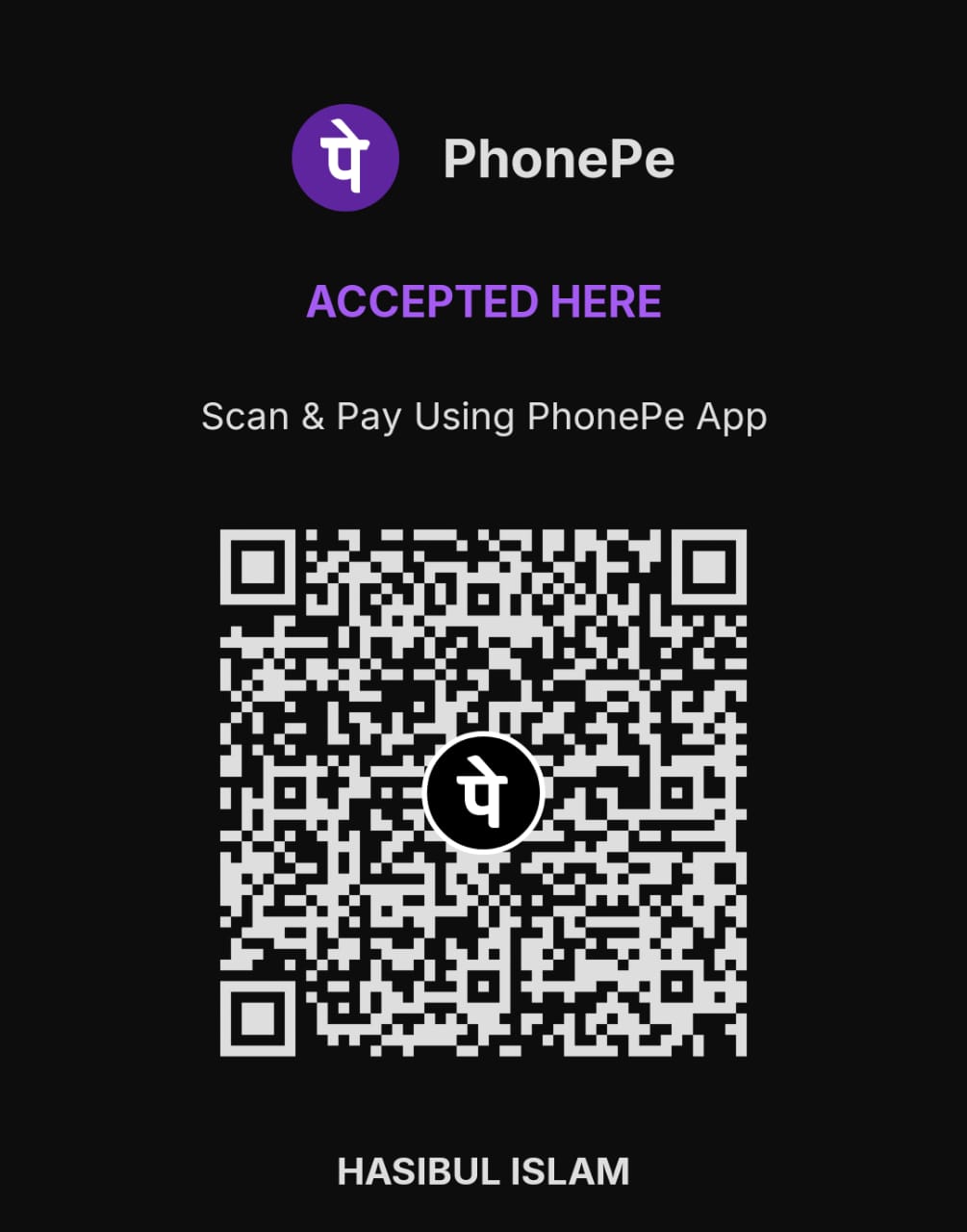 Payment QR Code